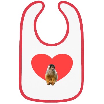 Discover Skull monkey squirrel monkey Bibs