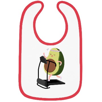 Discover run avocado Bibs