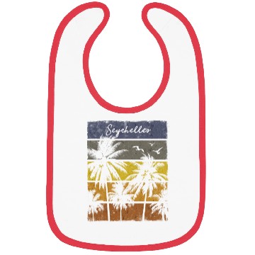 Discover Seychelles Palm Tree Bibs