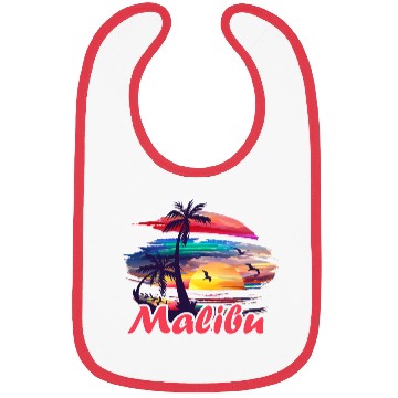 Discover Malibu Inscription. Bibs