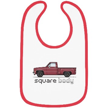 Discover Square Body Carmine Bibs