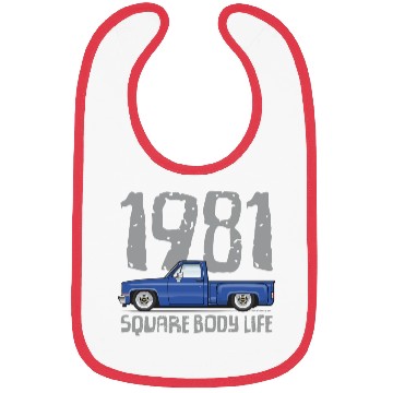 Discover 1981 Square Body Life Bright Blue Bibs