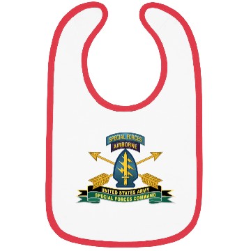 Discover Army US Army Special Forces Command SSI Bibs