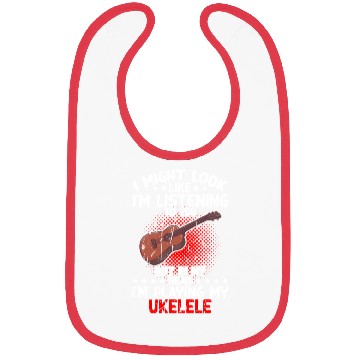 Discover Instrument String Musician Guitar Ukelele Ukulele Bibs
