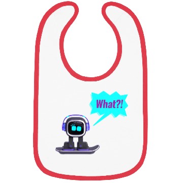 Discover EMO Robot Sticker Bibs