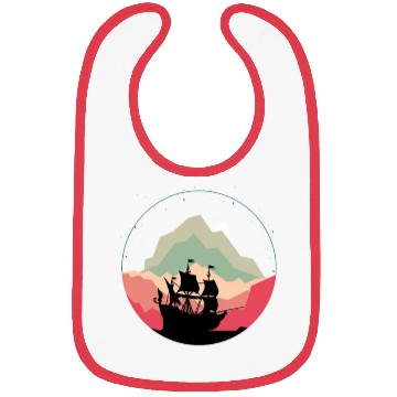 Discover Pirate Ship Nice Pirate Ship Design Bibs