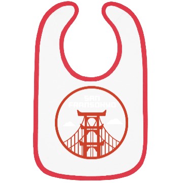 Discover Greeting San Fransokyo Bibs