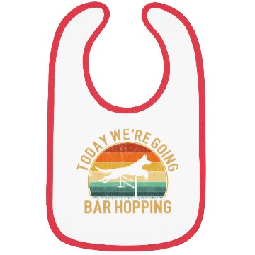 Discover Today we're going copia bar hopping, training dog Bibs
