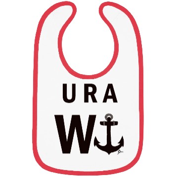 Discover U R A W anchor! Bibs