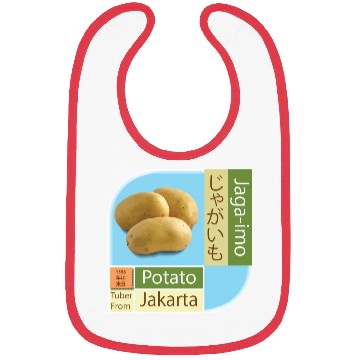 Discover Potato Jagaimo (じゃがいも) Tuber from Jakarta Tiles Bibs