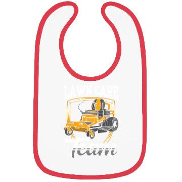 Discover Lawn Care Team Cut Mower Mowing Grass Bibs