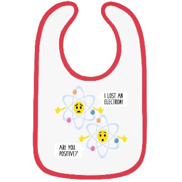 Discover Funny Electron Pun Chemistry Science Teacher Bibs
