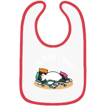 Discover I do what i want Cat Bibs