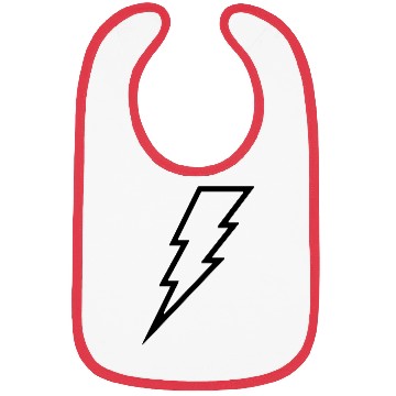 Discover lightning, lightning bolt, bolt of light, flashing Bibs