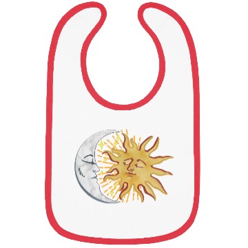 Discover Sun and Moon Bibs