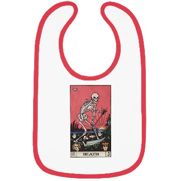 Discover Death Card Bibs