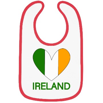 Discover ireland heart Bibs