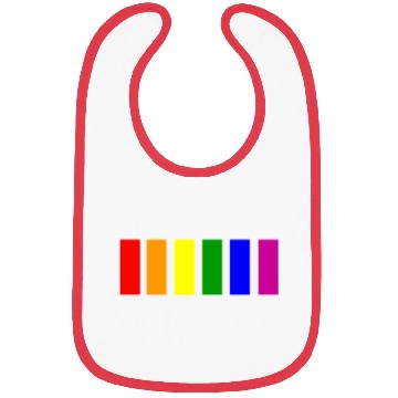 Discover Gay pride abstract design Bibs