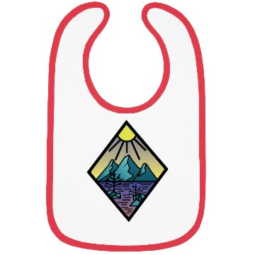 Discover Hiking Mountains Alps gift sport Bibs