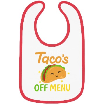 Discover Taco Bachelorette Party wedding bride engaged Bibs
