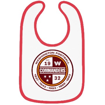 Discover Washington commanders Bibs