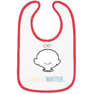 Discover I am a writer Bibs