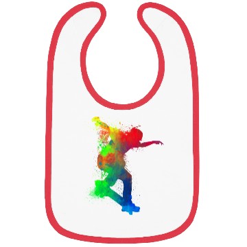 Discover Skateboard Skateboarder Skateboarding Skater Bibs