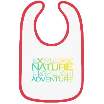 Discover explore nature have an adventure Bibs