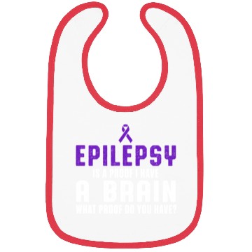 Discover Epilepsy Awareness Beat Fun Epileptic Warrior Bibs