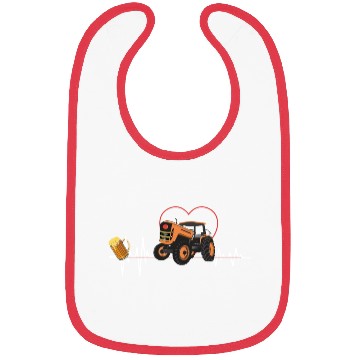Discover Farm Farmer Rancher Drive Heart Beer Tractor Bibs