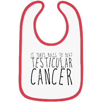 Discover It Takes Balls To Beat Testicular Cancer 2 Bibs