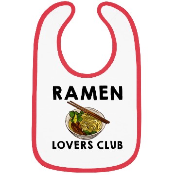 Discover Ramen Lovers Club Bibs