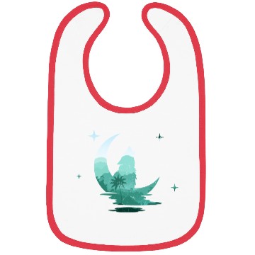 Discover Howling Wolf Nature Lover Bibs