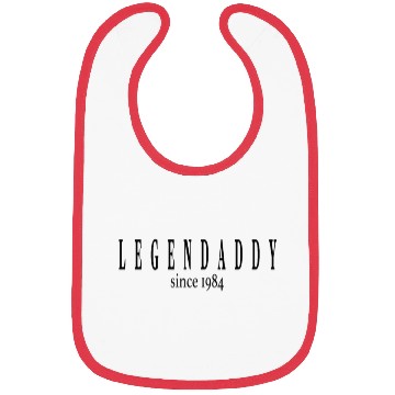 Discover Legendaddy Since 1984 Legendaddy Bibs