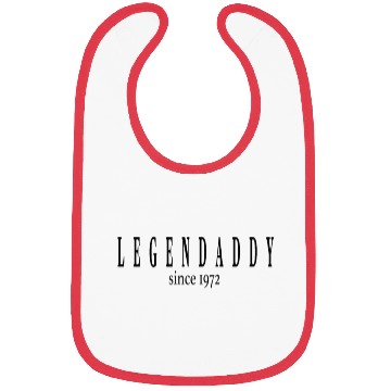 Discover Legendaddy Since 1972 Legendaddy Bibs