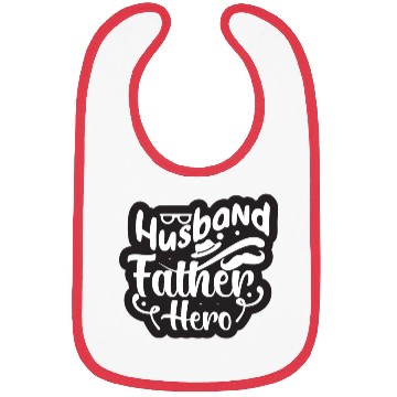 Discover Husband Father Hero Father's Day Present Bibs