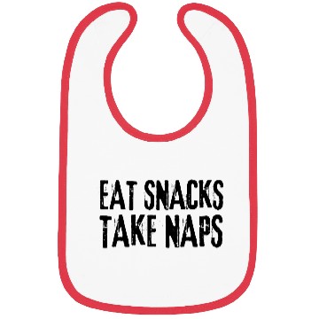 Discover Eat Snacks Take Naps Bibs