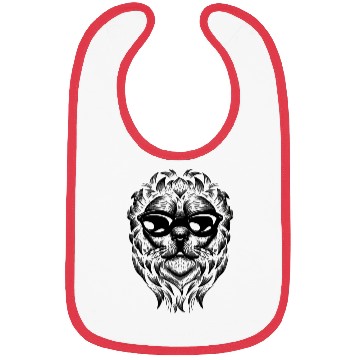 Discover Cool Lion Bibs