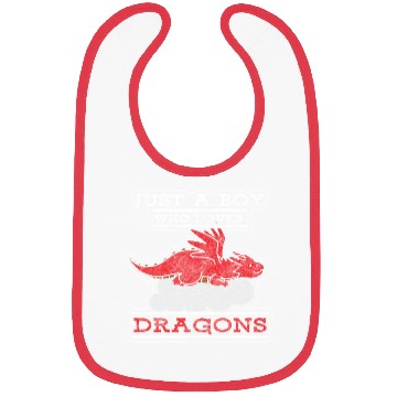 Discover Fantasy Asia Black Chinese Dragon Bibs
