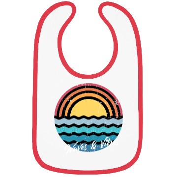 Discover Positive Vibes Surf and Waves Summer. Bibs