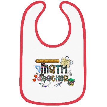 Discover Math Teacher Bibs