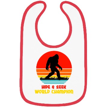 Discover Hide Seek World Champion BigFoot Bibs