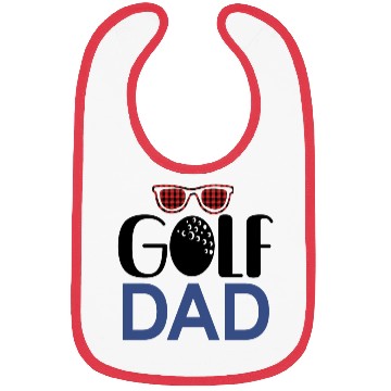 Discover Golf Dad Father's Day Gift Bibs
