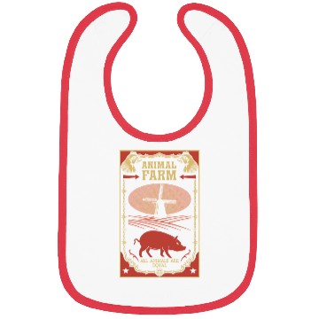 Discover all animals are equal essential Bibs