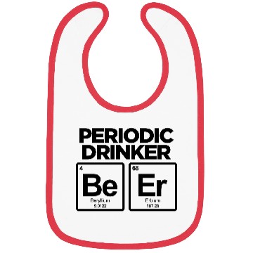 Discover PERIODIC DRINKER FUNNY BEER PERIODIC TABLE Bibs