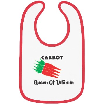 Discover carrot vegetable Bibs