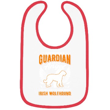 Discover Irish Wolfhound Guardian Angel Bibs