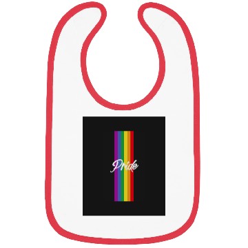 Discover Pride rainbow LGBT Bibs