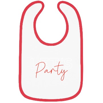 Discover LETS PARTY Bibs UNISEX