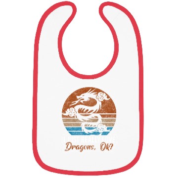 Discover Dragon Ice Chinese Dragon Bibs
